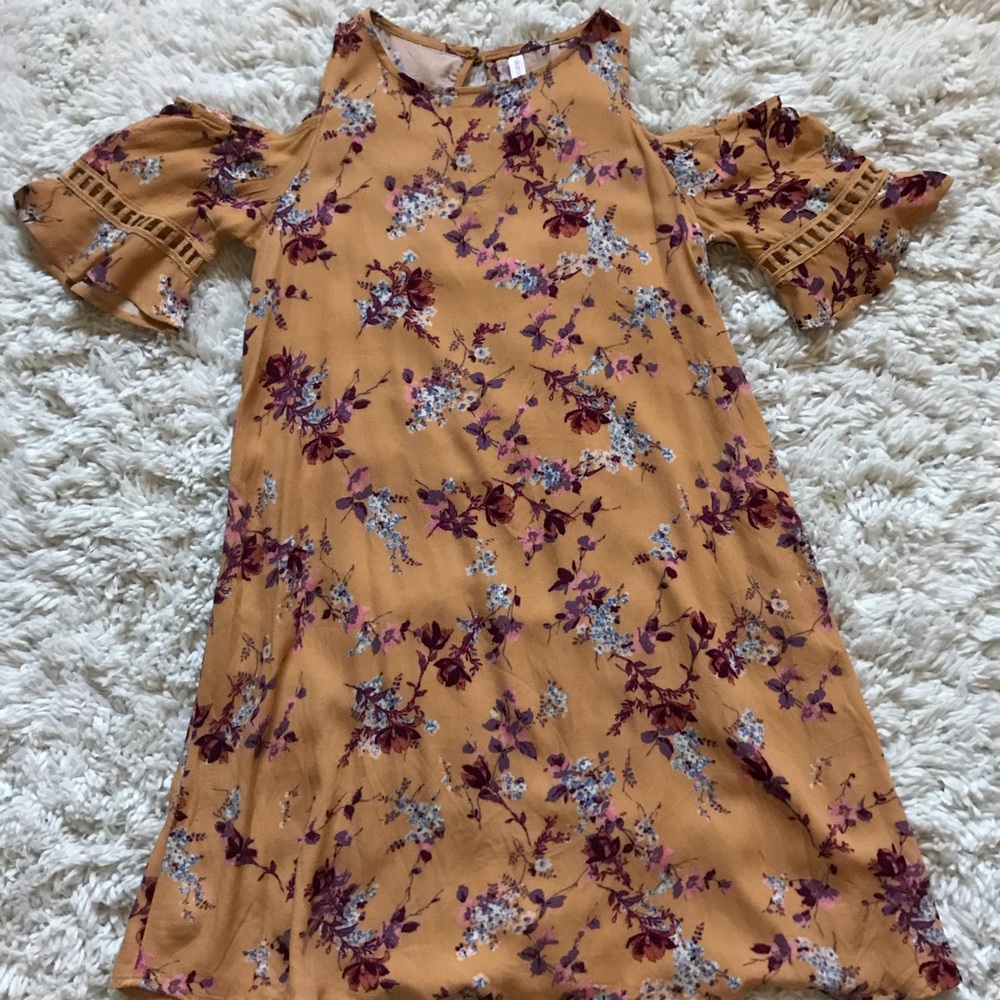 Boho floral dress